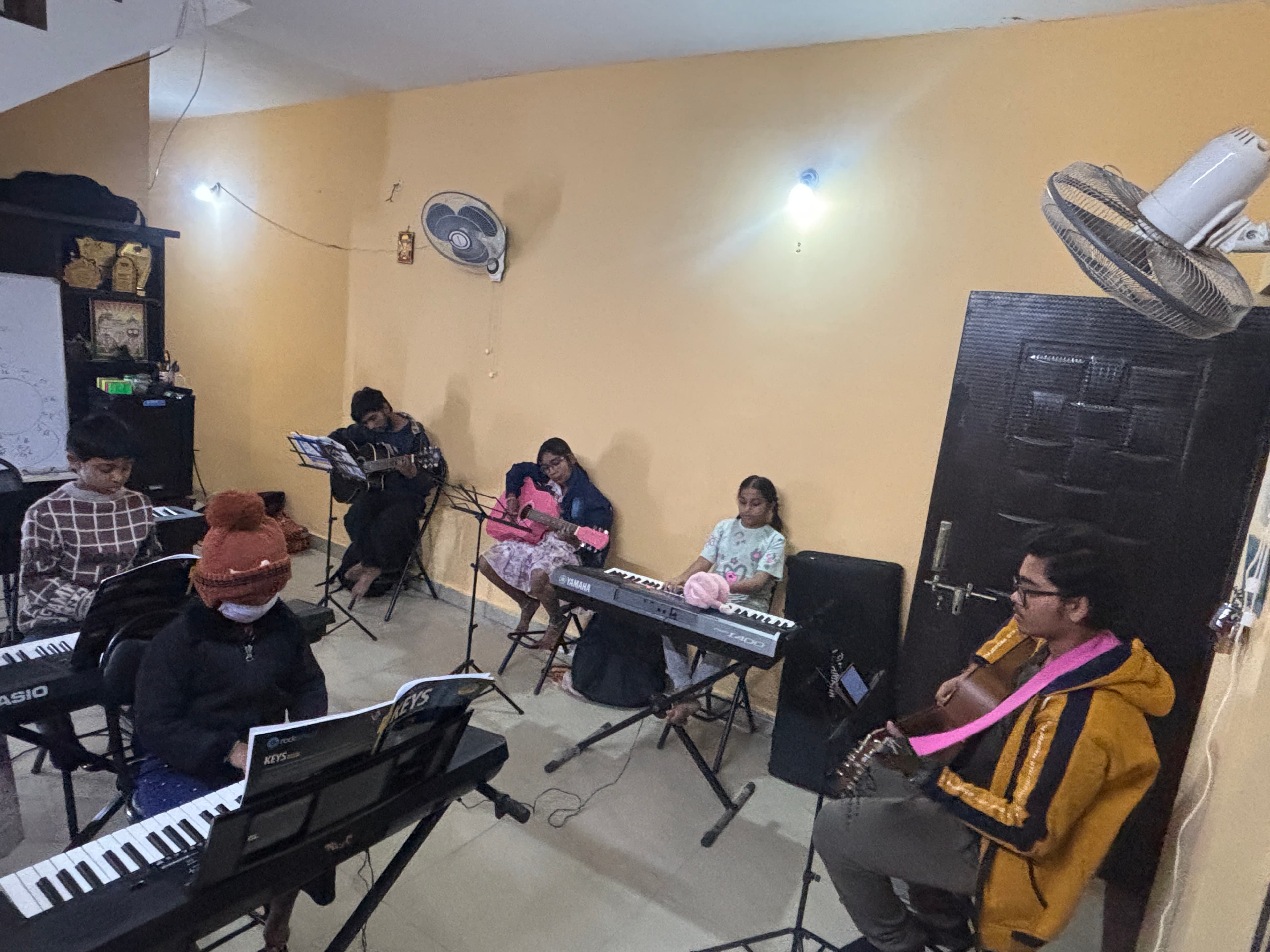 Music Theory Class - Understanding music fundamentals at Janani Institute of Music, Raipur