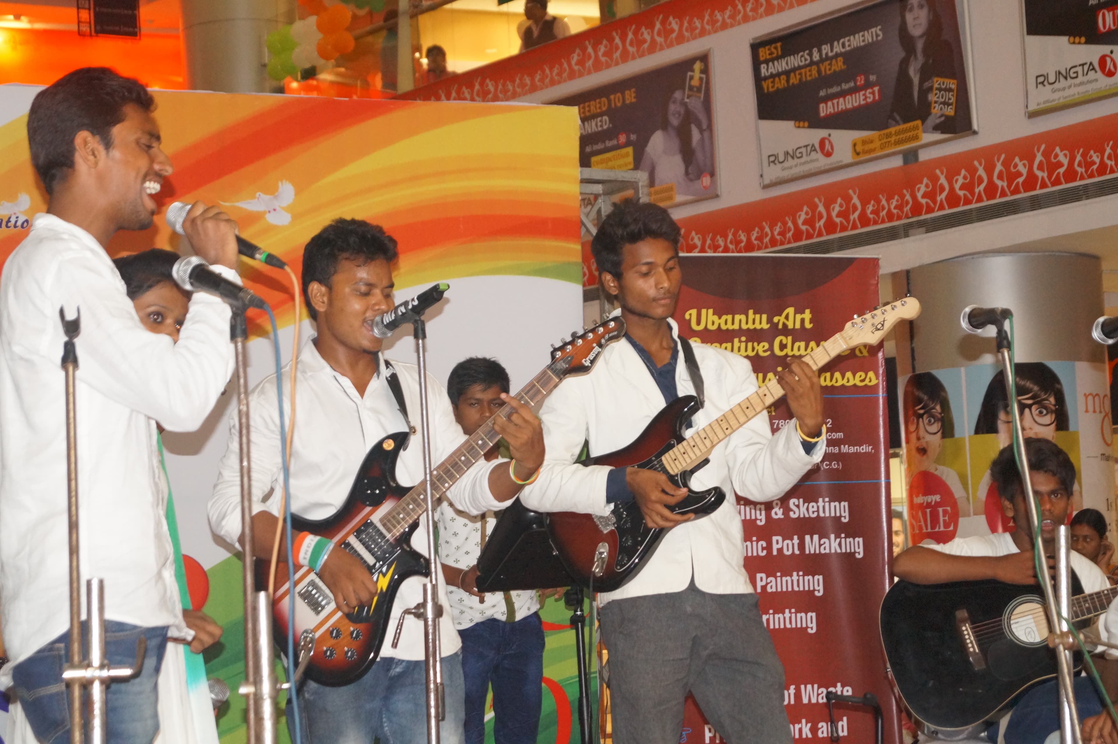 Live Concert - Students showcasing their musical skills at Janani Institute of Music, Raipur